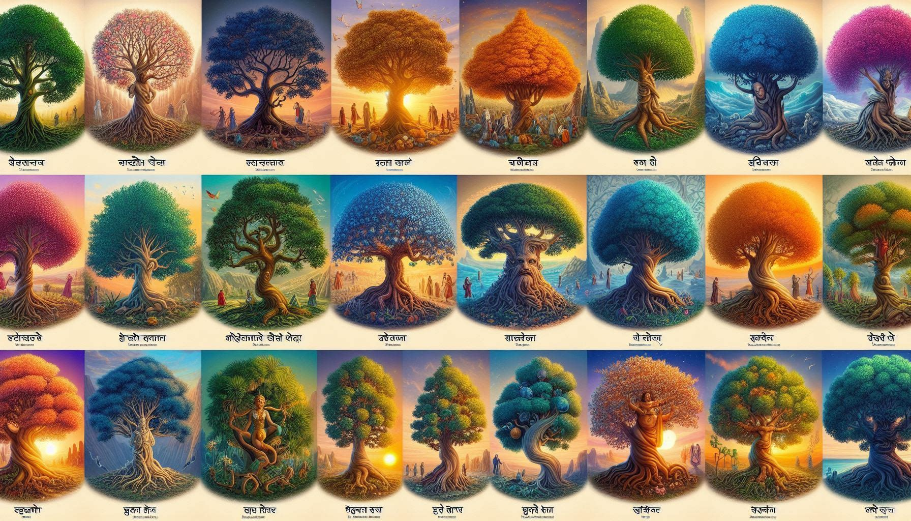 Tree Names In Hindi