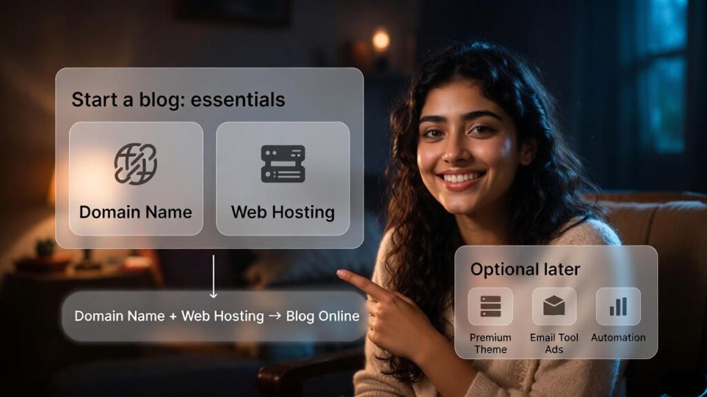 Cost to Start a Blog in India