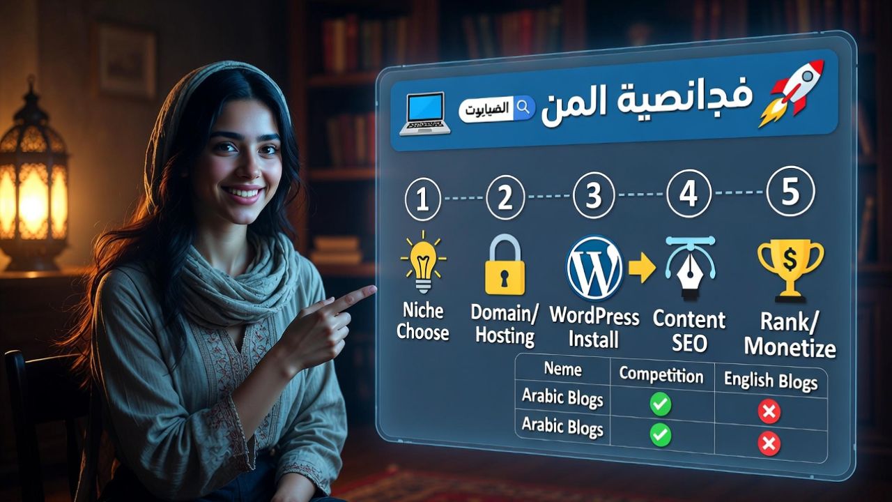 How to Start a Blog in Arabic
