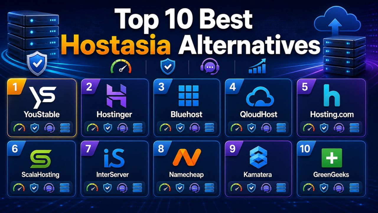 Best Hostasia Alternatives