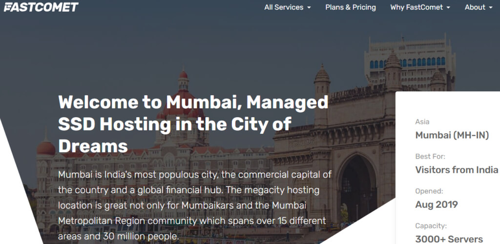 FastComet VPS Hosting